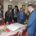 الوفد الإعلامي العراقي زار مكتبة البابطين